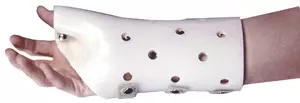 Fracture Brace Wrist Hand, Right White Xlarge 1 Per Each