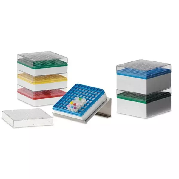 Freezer Boxes for Cryo Tubes For 1mL-2mL Tubes • 2"H ,1 Each