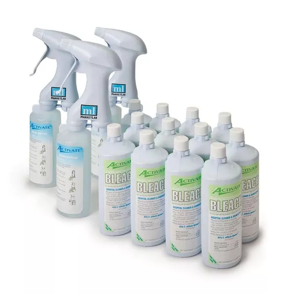 Fresh Mix Bleach Dilution System Starter Pack MarketLab Fresh-Mix Starter Kit ,1 / pk