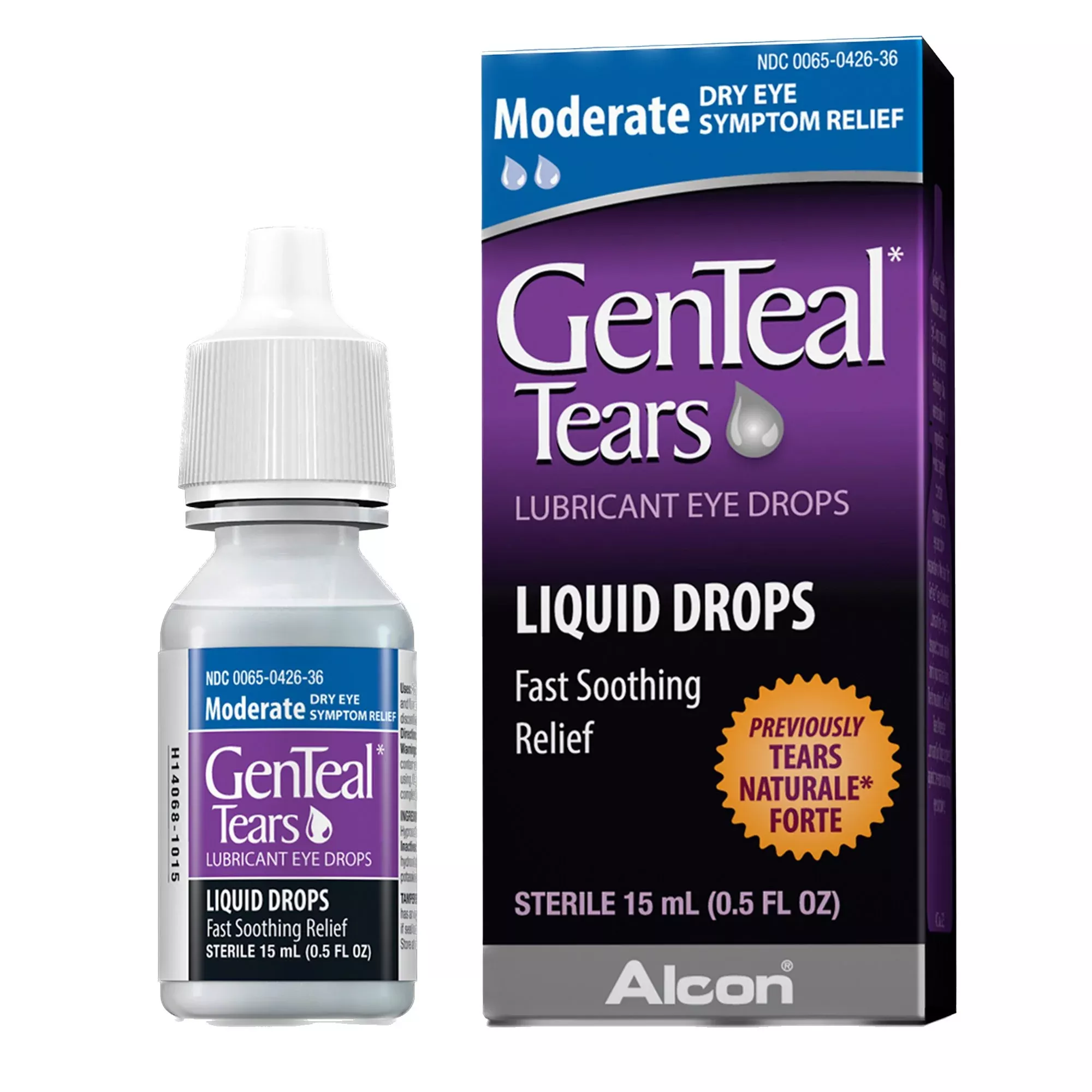 GenTeal Tears Lubricant Eye Drops Moderate