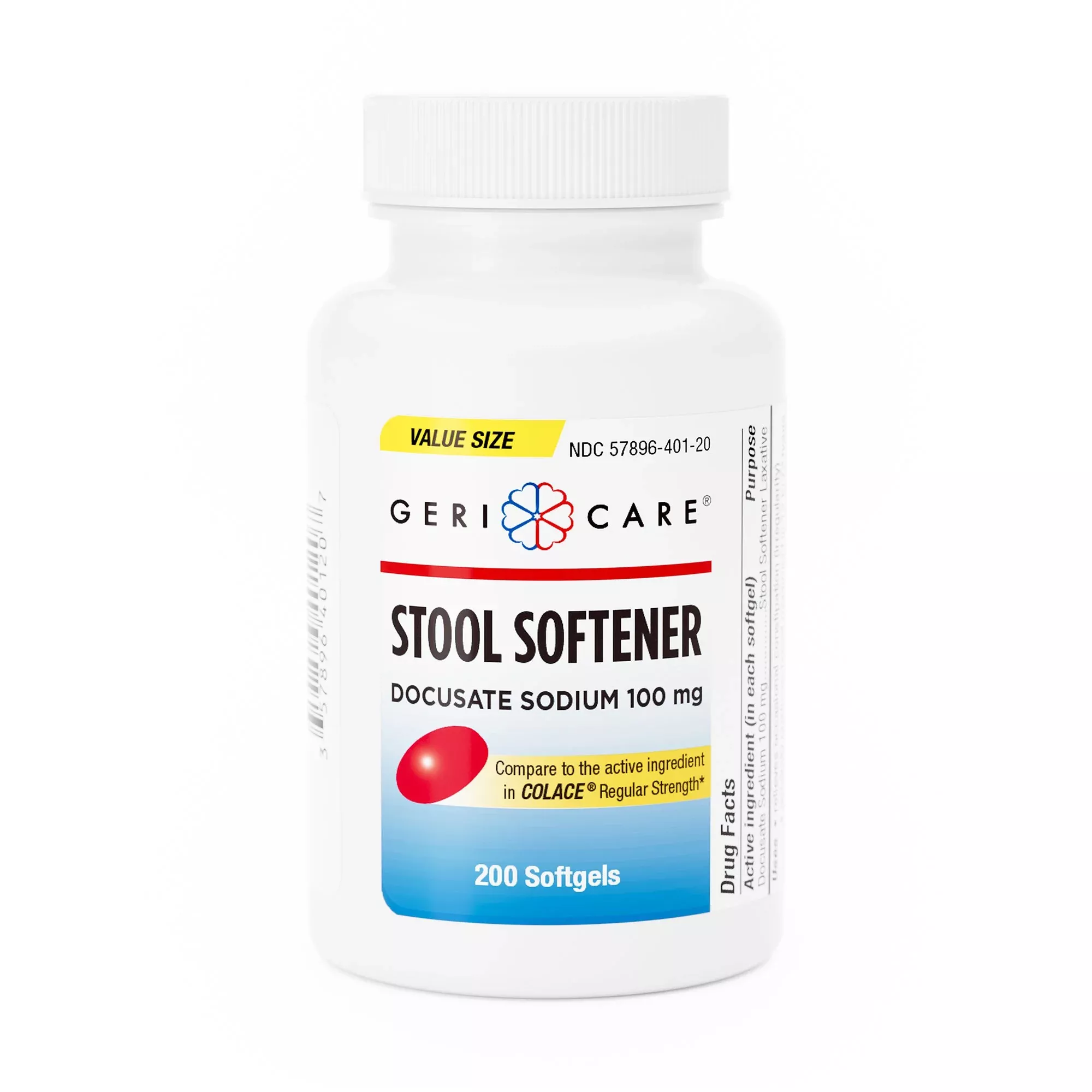 Geri-Care Docusate Sodium Stool Softener