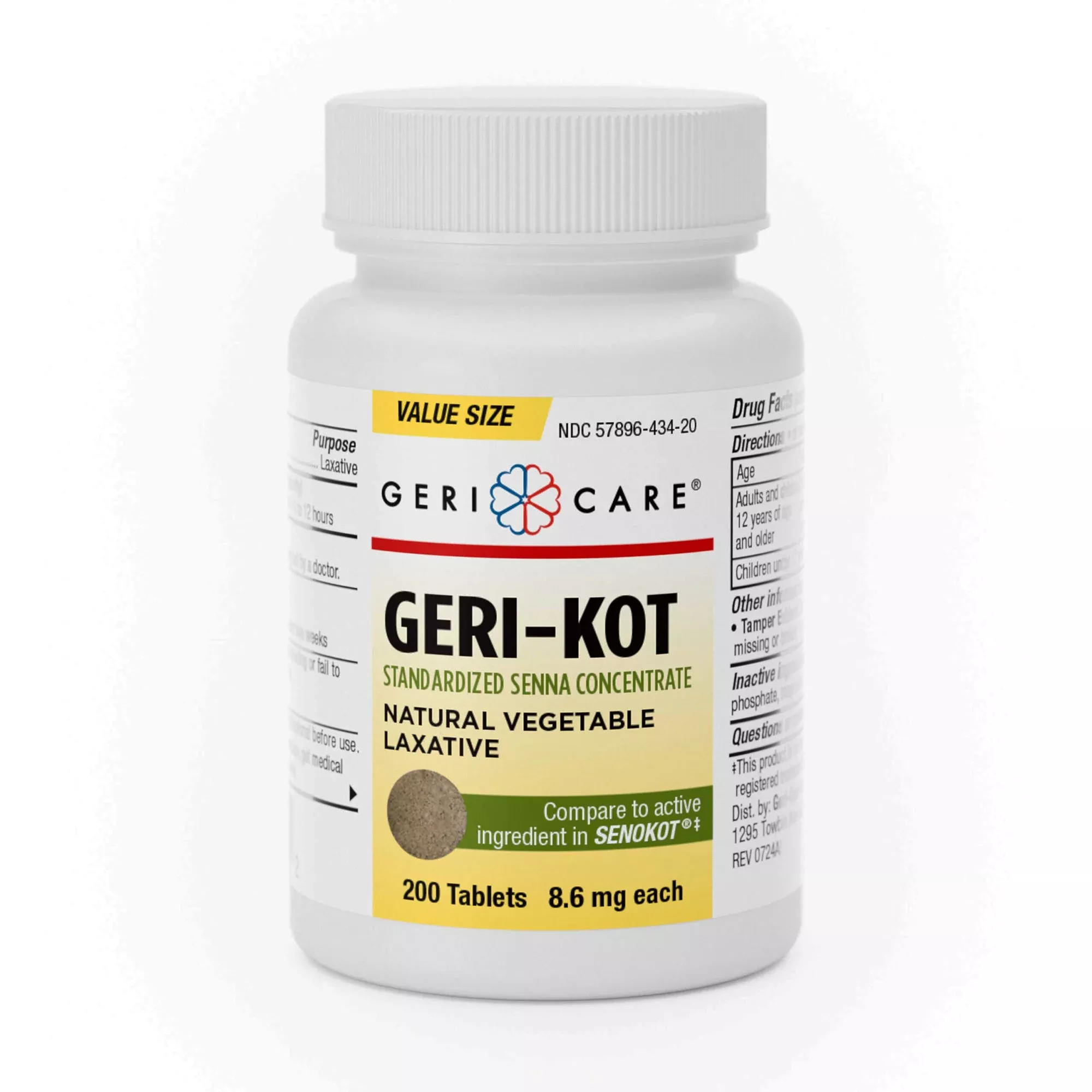 Geri-Care Geri-Kot Senna Concentrate Natural Vegetable Laxative