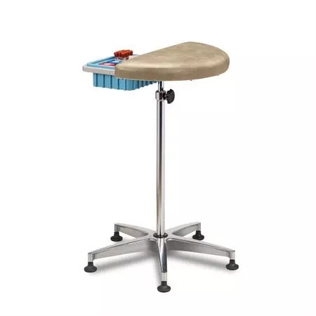 Half Round Stationary Padded Phlebotomy Stand Half Round Stationary Padded Phlebotomy Stand ,1 Each