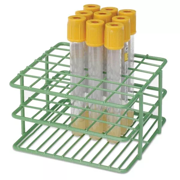 Half-Size Epoxy Wire Rack for 10mm-13mm Tubes Half-Size Epoxy Rack for 10mm-13mm Tubes ,1 Each