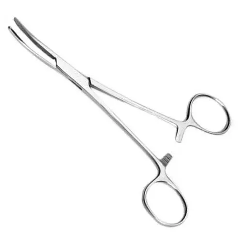 Halstead Curved Mosquito Hemostatic Forceps - 5 in. Stainless Steel - 3141