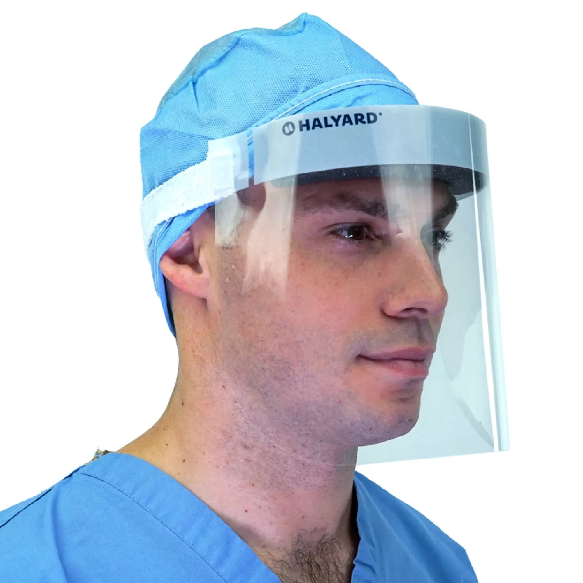 Halyard Face Shield 3/4 length