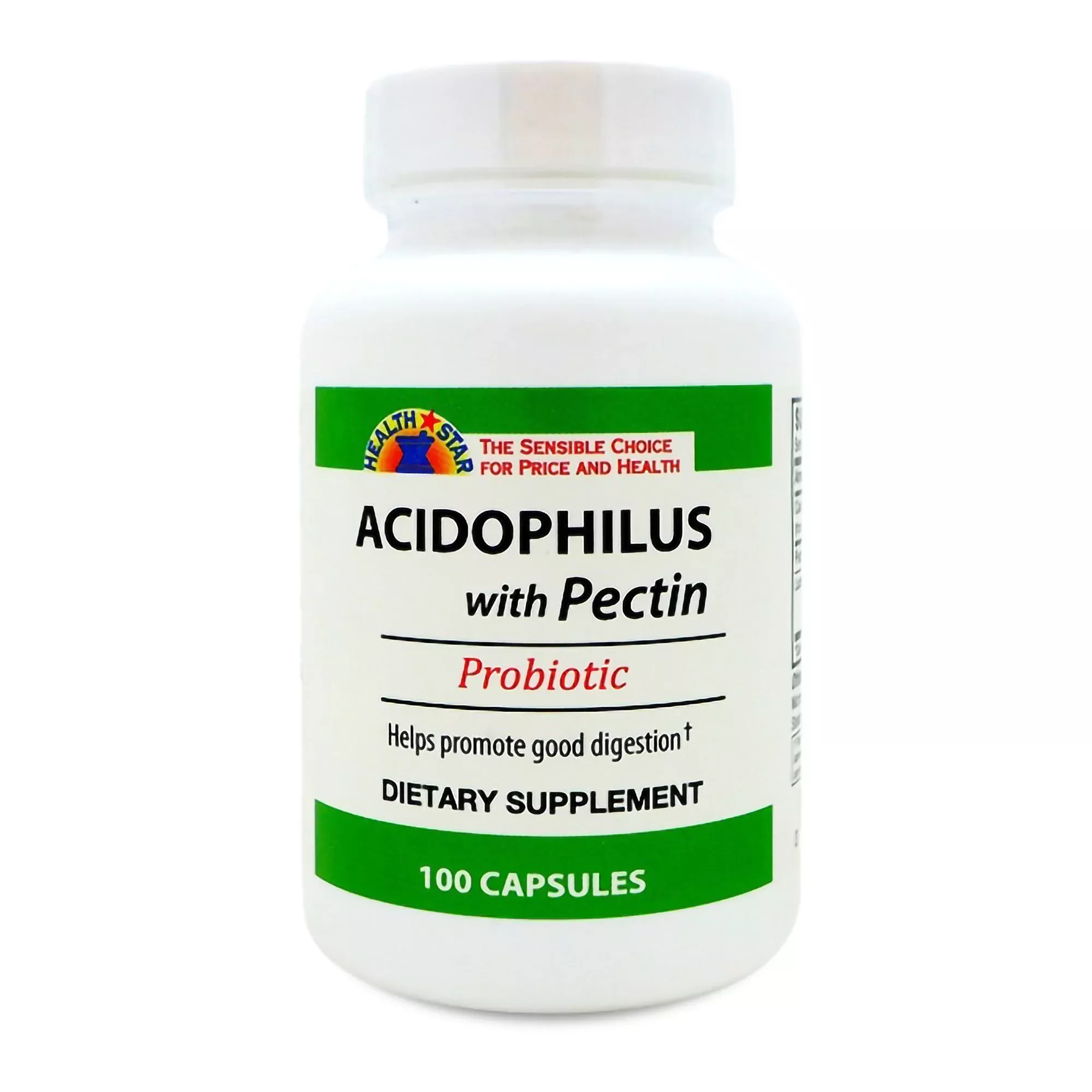 Health Star Acidophilus with Pectin Probiotic