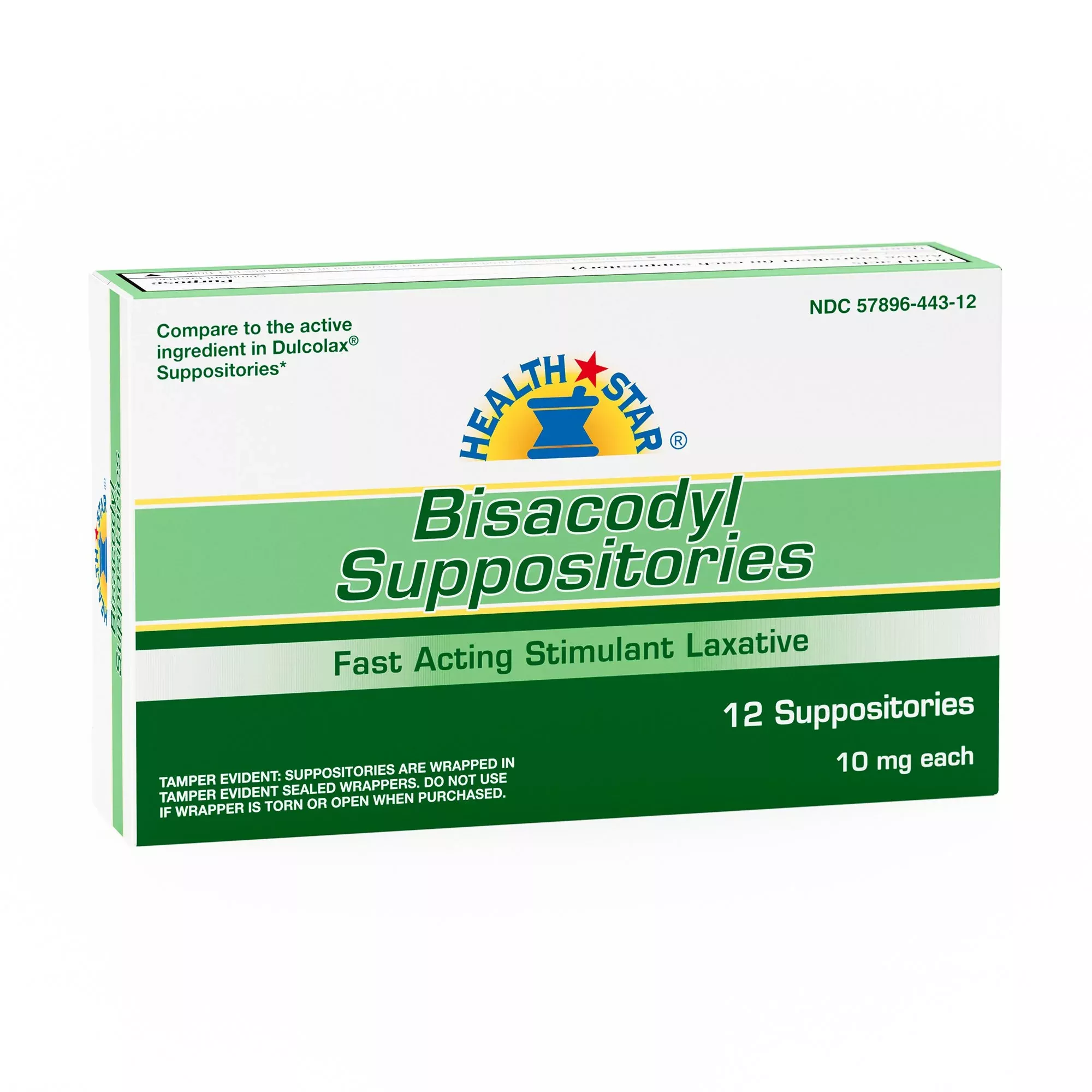 Health*Star Bisacodyl Laxative Suppository