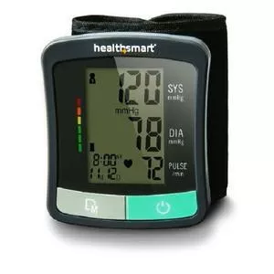 HealthSmart Clinically Accurate Automatic Digital Upper Arm Blood Pressure Monitor with LCD Display