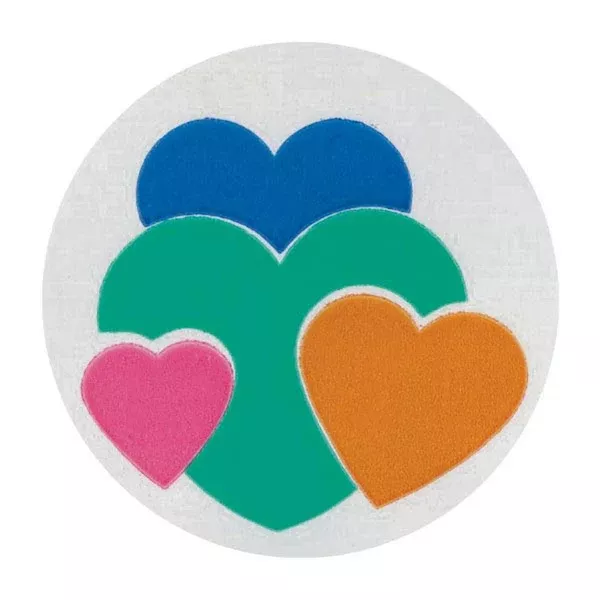 "Hearts" Award Stickers Hearts ,200 / roll