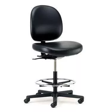 Heavy Duty Lab Stool Stool • 29.5"W x 20"D x 49.5"H ,1 Each
