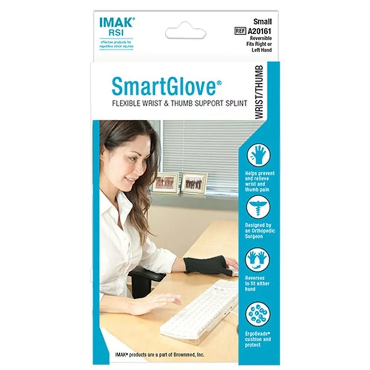 Imak RSI Smartgloves With Thumb Support Gloves