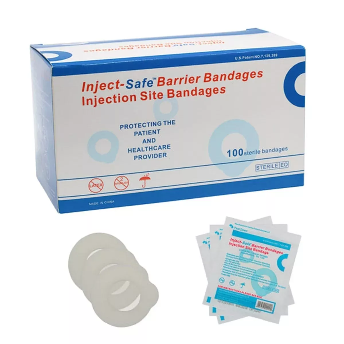 Inject Safe Adhesive Barrier Strips