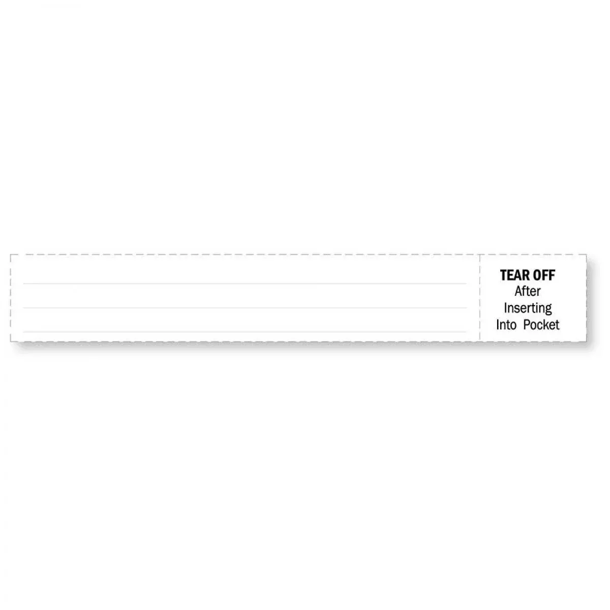 Insert Cards Paper X Adult White - 250 Per Book