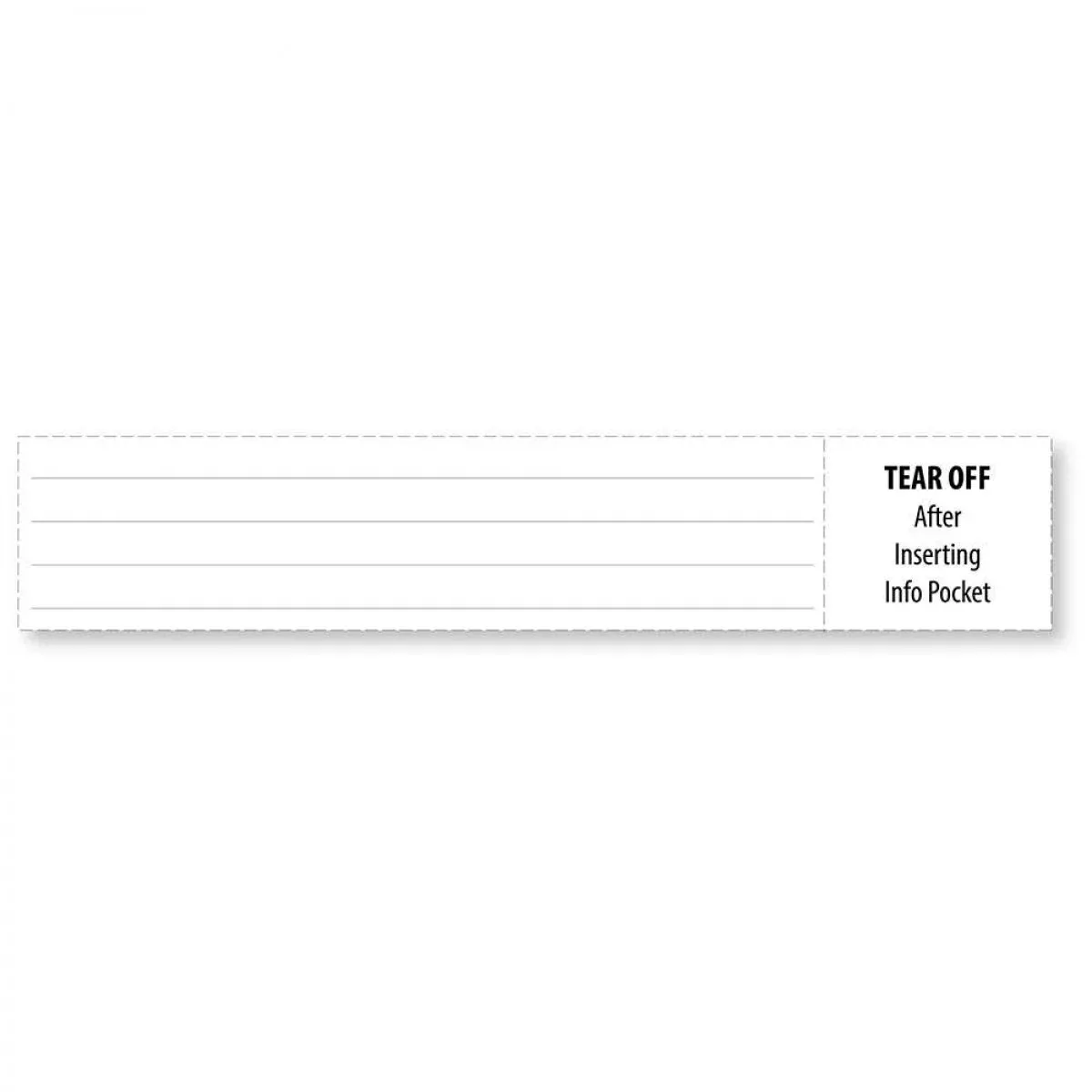 Insert Cards Paper X White - 250 Per Book