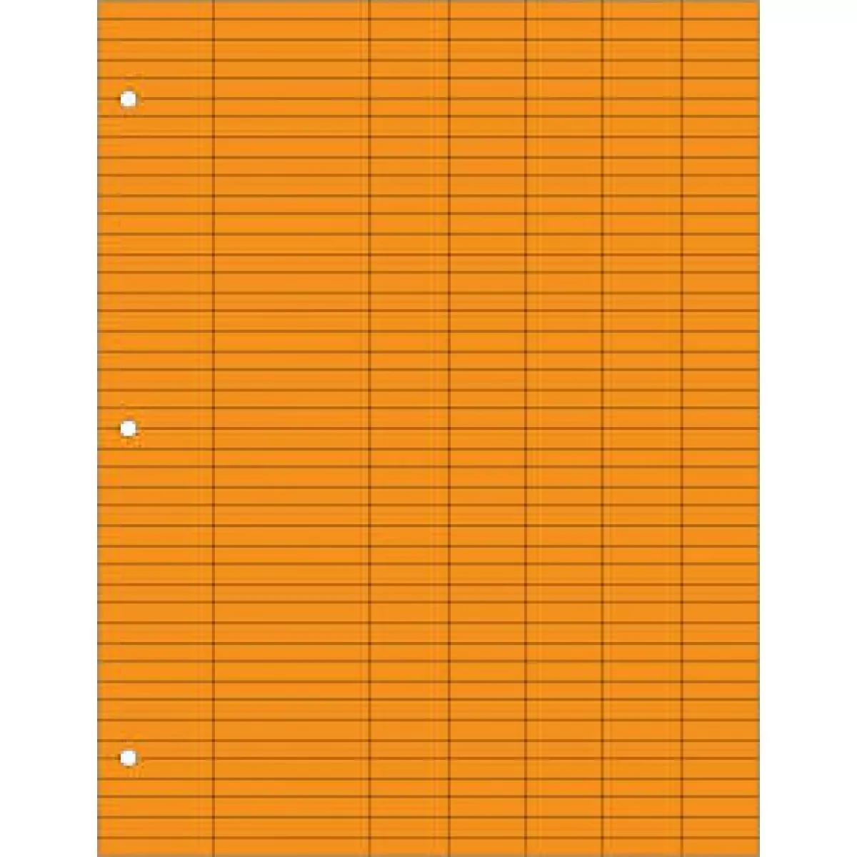 Instrument Marking Tape Durable | Autoclavable Permanent 8 1/2 " X 11" Imprints Orange 374 Inches Per Sheet