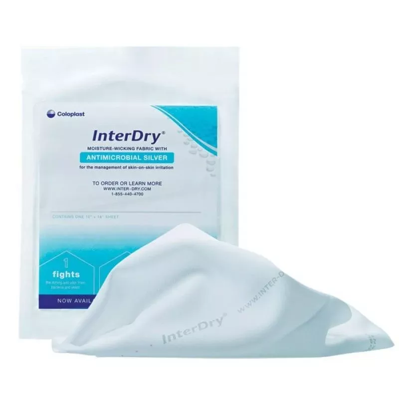 InterDry Textile with Antimicrobial Silver Complex 10" x 36"