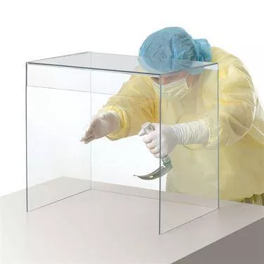 Intubation Shield Box Intubation Shield Box • 20"W x 15.75"D x 20"H ,2 / pk