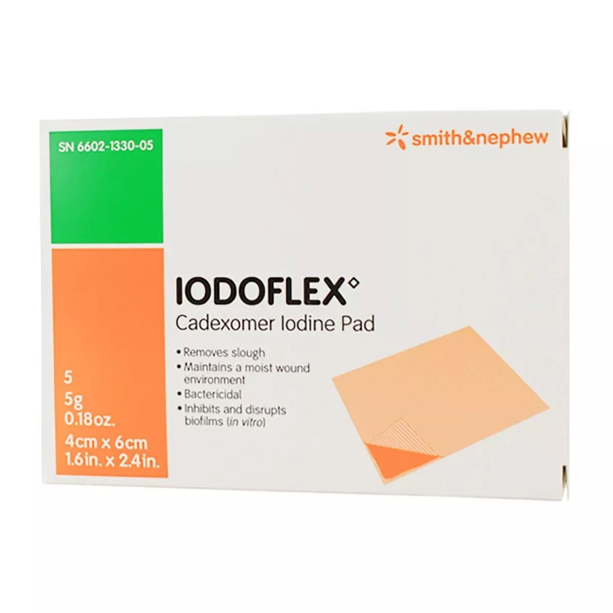 Iodoflex Cadexomer Iodine Gel Pad Dressing