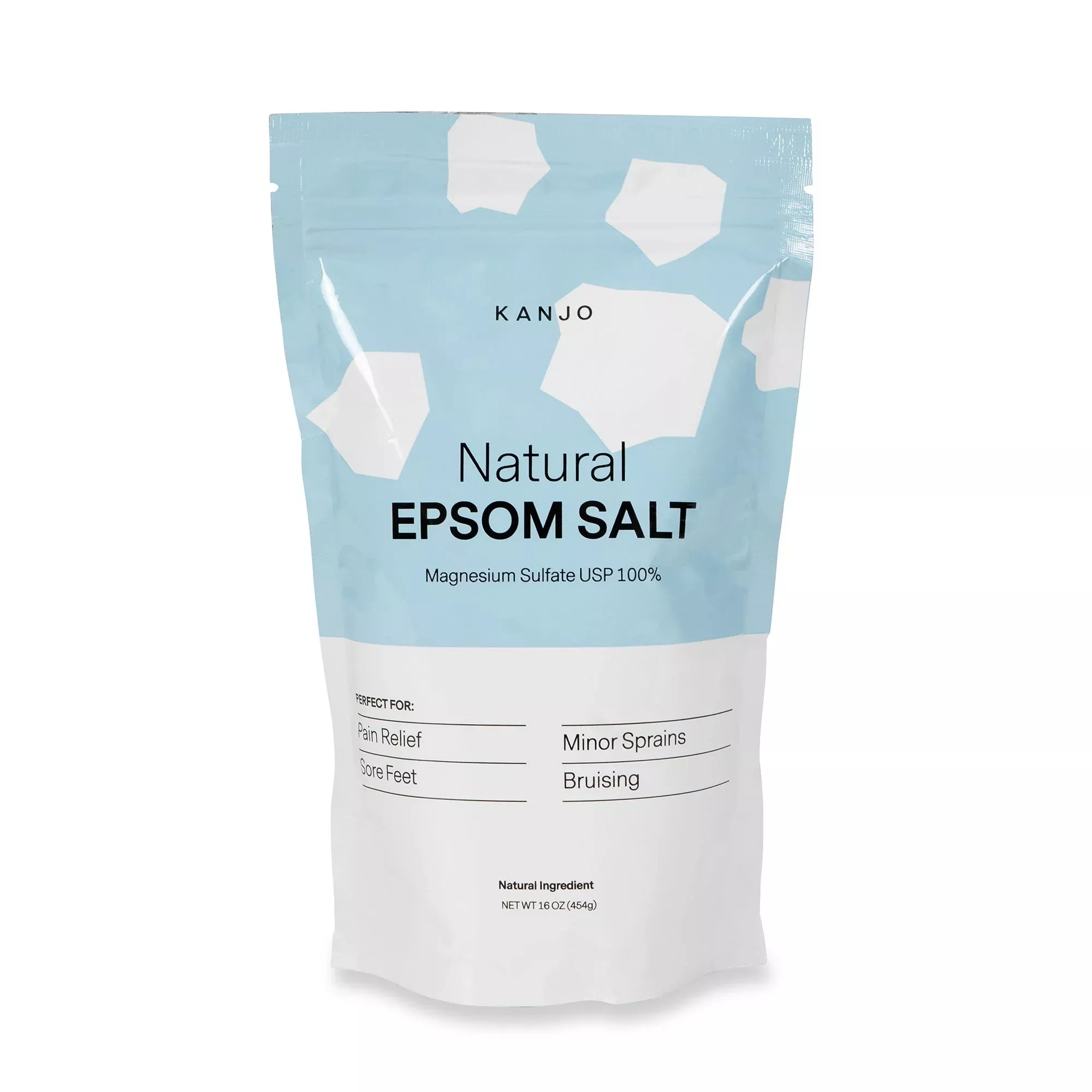 Kanjo Magnesium Sulfate Epsom Salt, 1 lb. bag