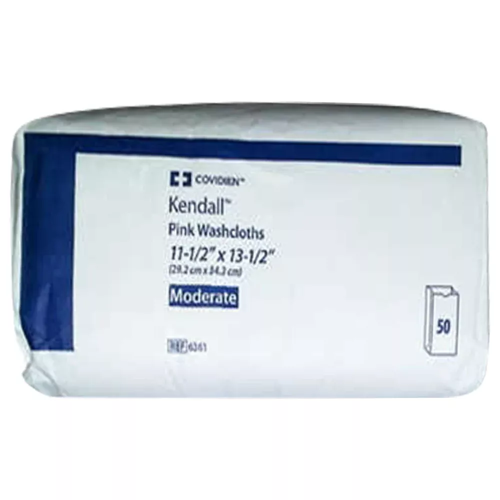 Kendall Pink Washcloths - Moderate Absorbency
