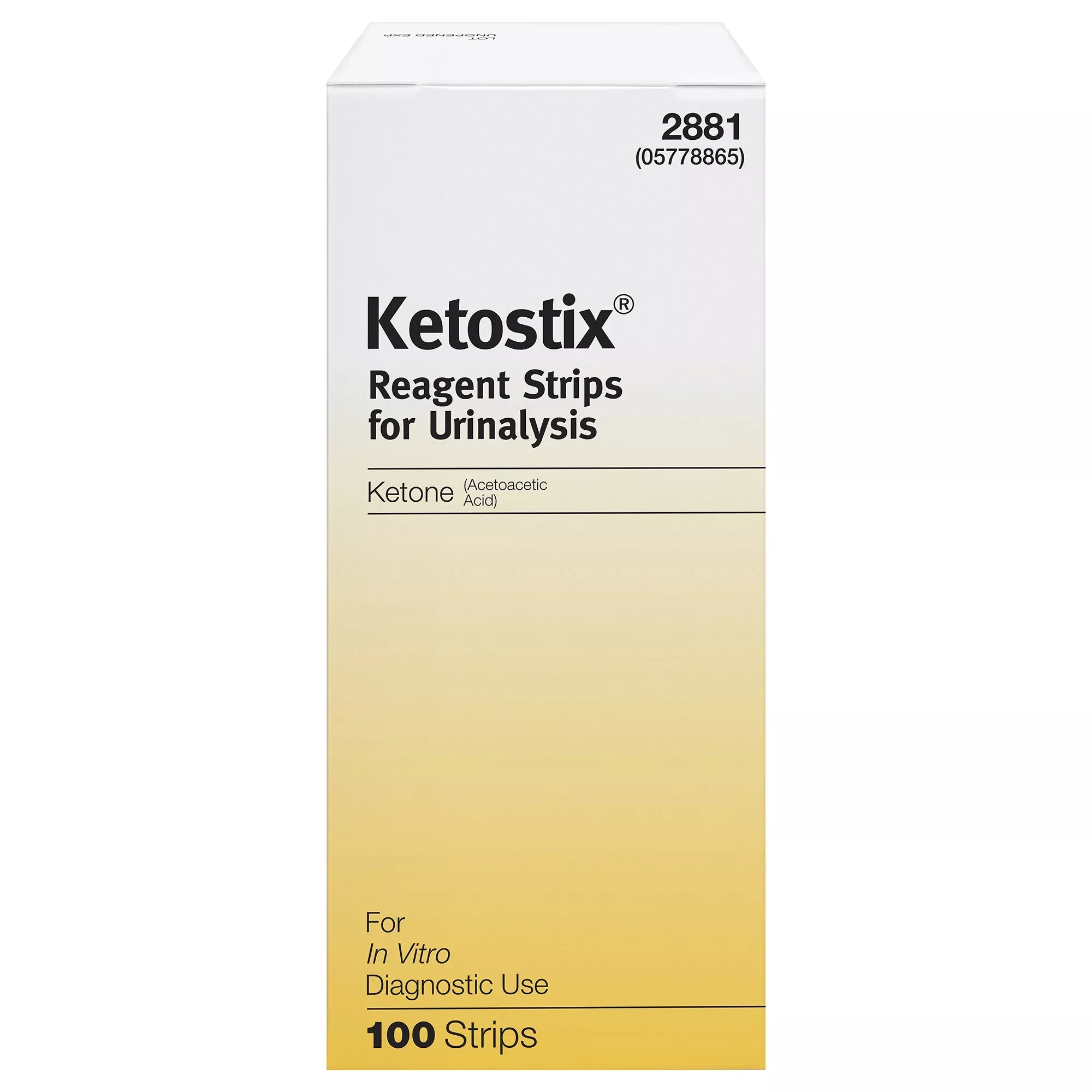 Ketostix Urinalysis Reagent for Ketone test