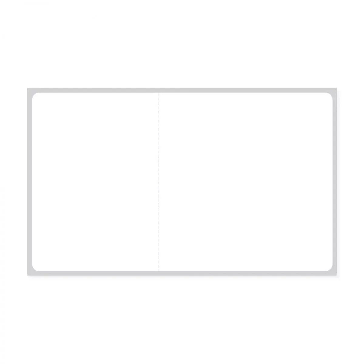 Label Adac-Mars Direct Thermal Paper Permanent 3" Core 4" X 2 3/8" White 2500 Per Roll