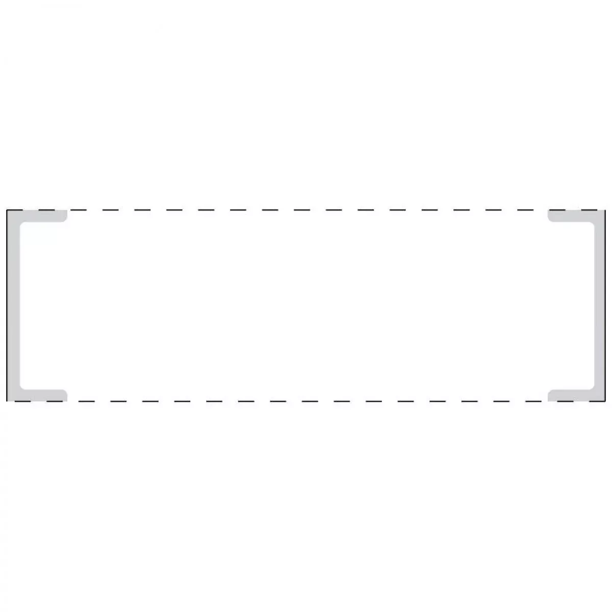 Label Cerner Direct Thermal Paper Permanent 3" Core 3 X 1" White 5000 Per Roll, 2 Rolls Per Box