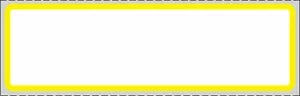 Label Direct Thermal Paper Permanent 1" Core 3 1/2" X 1 White With Yellow 1300 Per Roll, 8 Rolls Per Case