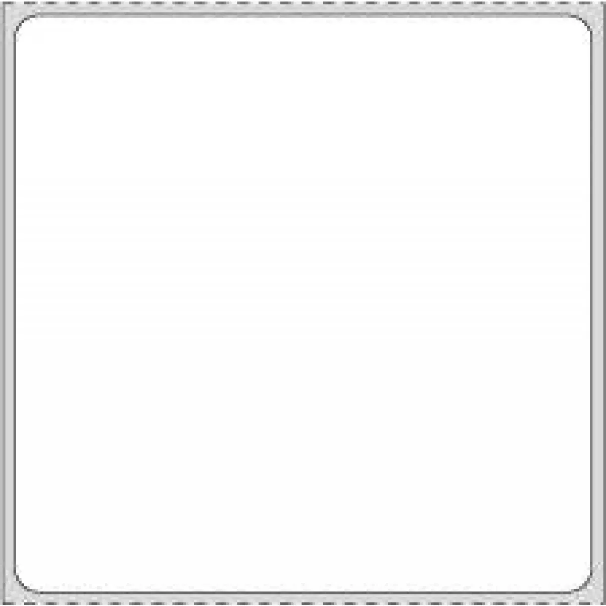 Label Direct Thermal Paper Permanent 1" Core 3" X 3 White 500 Per Roll, 8 Rolls Per Case