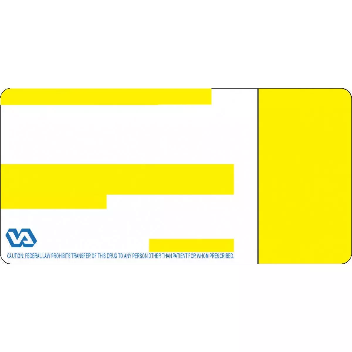 Label Direct Thermal (Paper, Permanent) 3" Core 2" X 4" 3" White And Yellow - 7500 Per Case