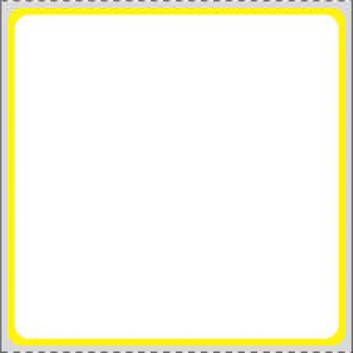 Label Direct Thermal Paper Permanent 3"" Core 3 X 3 White With Yellow 1500 Per Roll, 8 Rolls Per Case