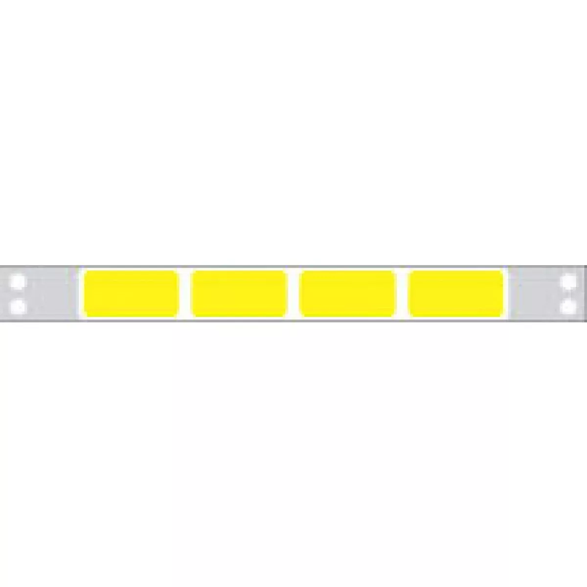 Label Esi Nova Dot Matrix Piggyback Paper Permanent 4 1 7/10" X 15/16" Yellow 25000 Per Case