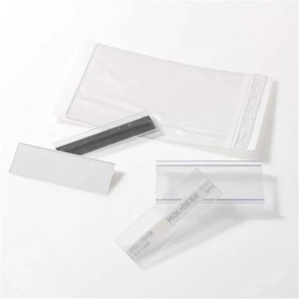 Label Holders and Refills 3"W x 1"H Labels • 10 labels per sheet ,50 / pk