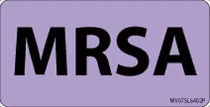 Label Paper Permanent Mrsa 1" Core 2 15/16" X 1 1/2" Lavender 333 Per Roll