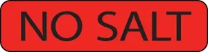 Label Paper Permanent No Salt 1" Core 1 1/4" X 5/16" Fl. Red 760 Per Roll