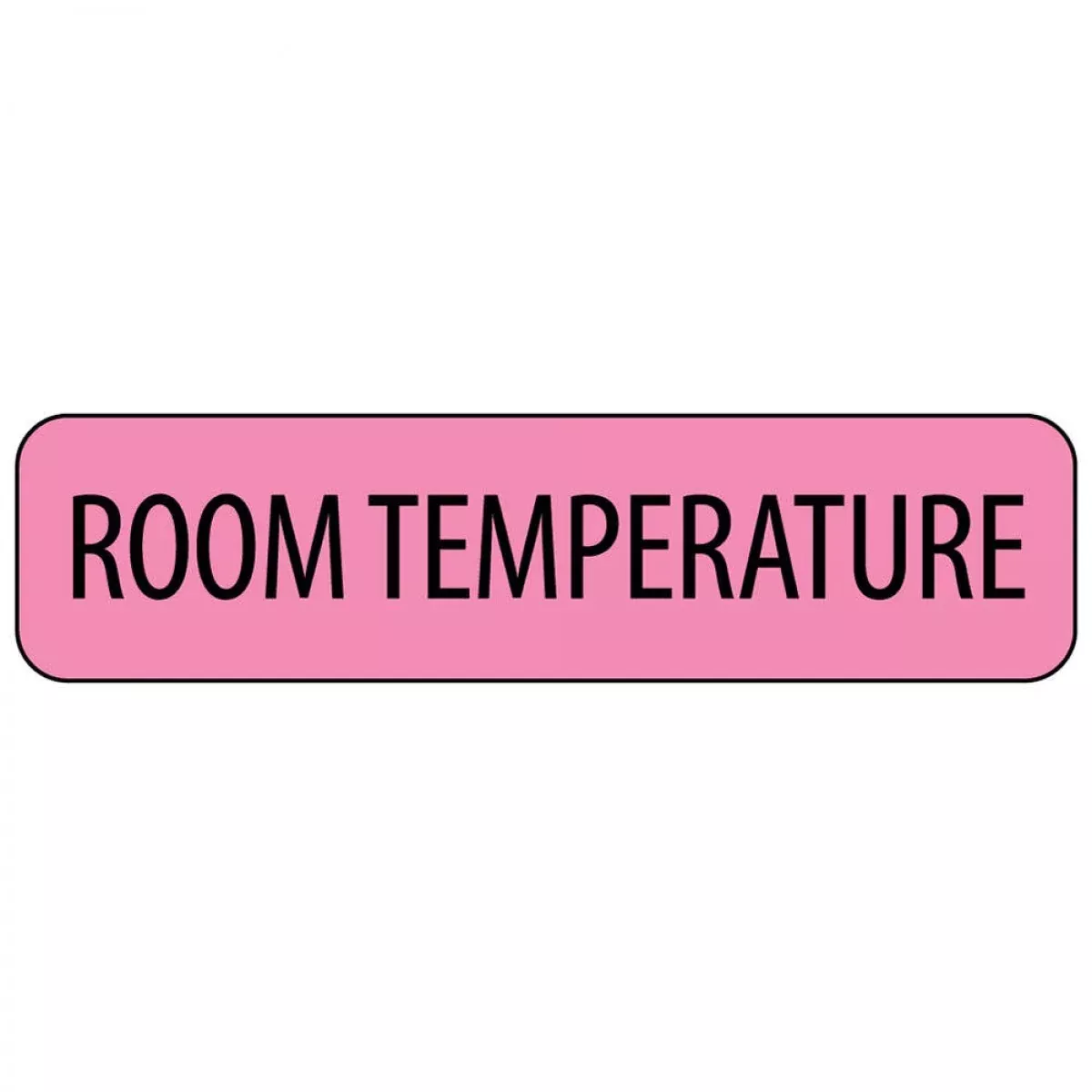 Label Paper Permanent Room Temperature 1" Core 1 1/4" X 5/16" Fl. Pink 760 Per Roll
