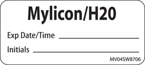 Label Paper Removable Mylicon/H20 Exp 1" Core 2 1/4" X 1 White 420 Per Roll