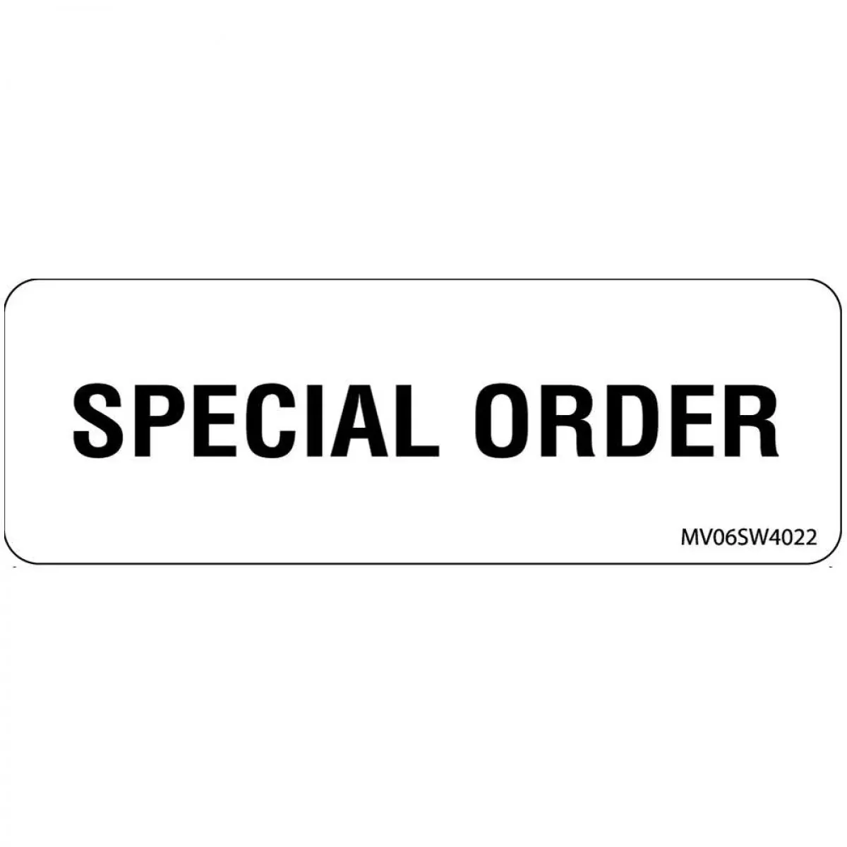 Label Paper Removable Special Order 1" Core 2 15/16" X 1 White 333 Per Roll