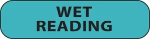 Label Paper Removable Wet Reading 1" Core 1 7/16" X 3/8" Blue 666 Per Roll