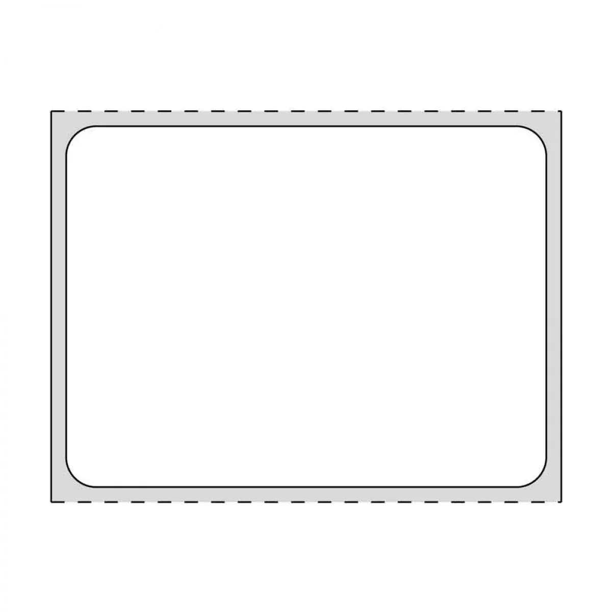 Label Thermal Transfer Paper Permanent 1" Core 2" X 1 1/2" White 760 Per Roll, 8 Rolls Per Case