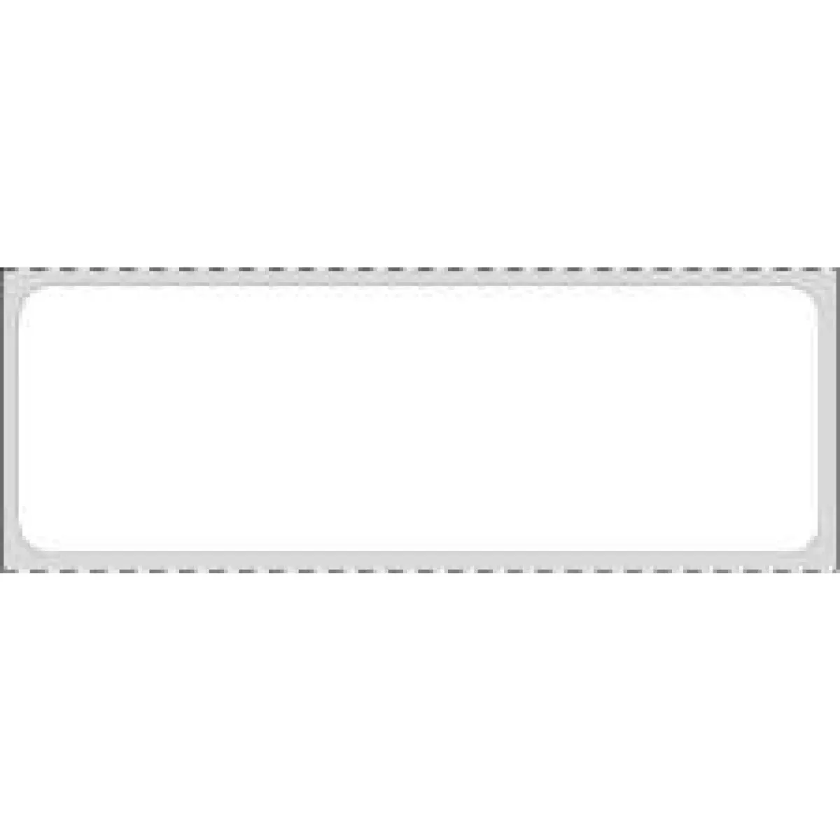 Label Thermal Transfer Paper Permanent 1" Core 3" X 1 White 1300 Per Roll, 8 Rolls Per Case