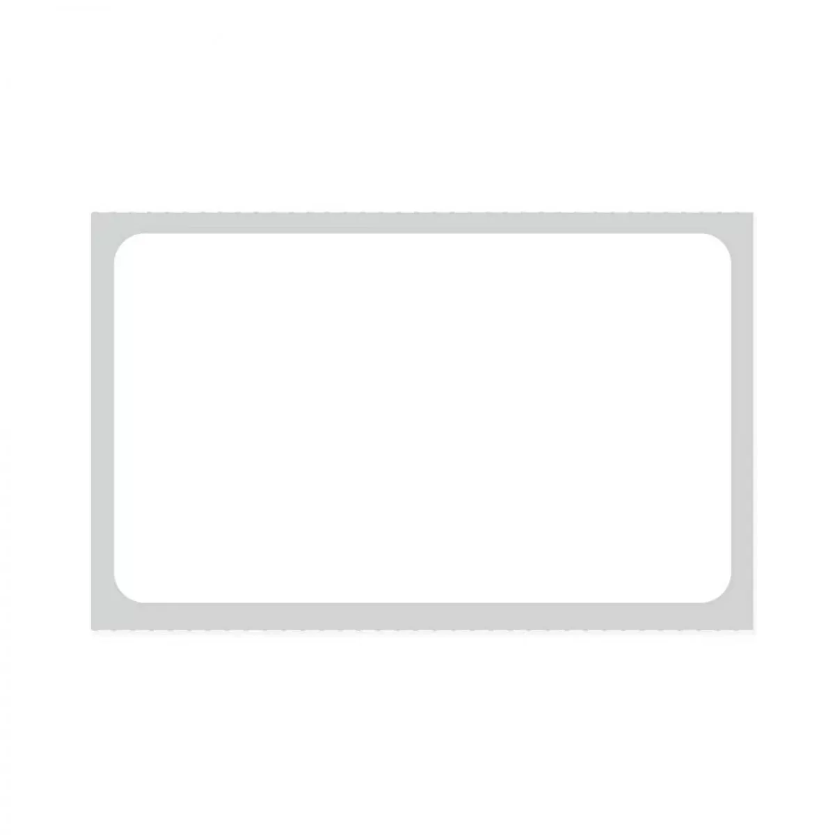Label Thermal Transfer Poly 3" Core Size 2" X 1-1/4" White 3500 Per Roll