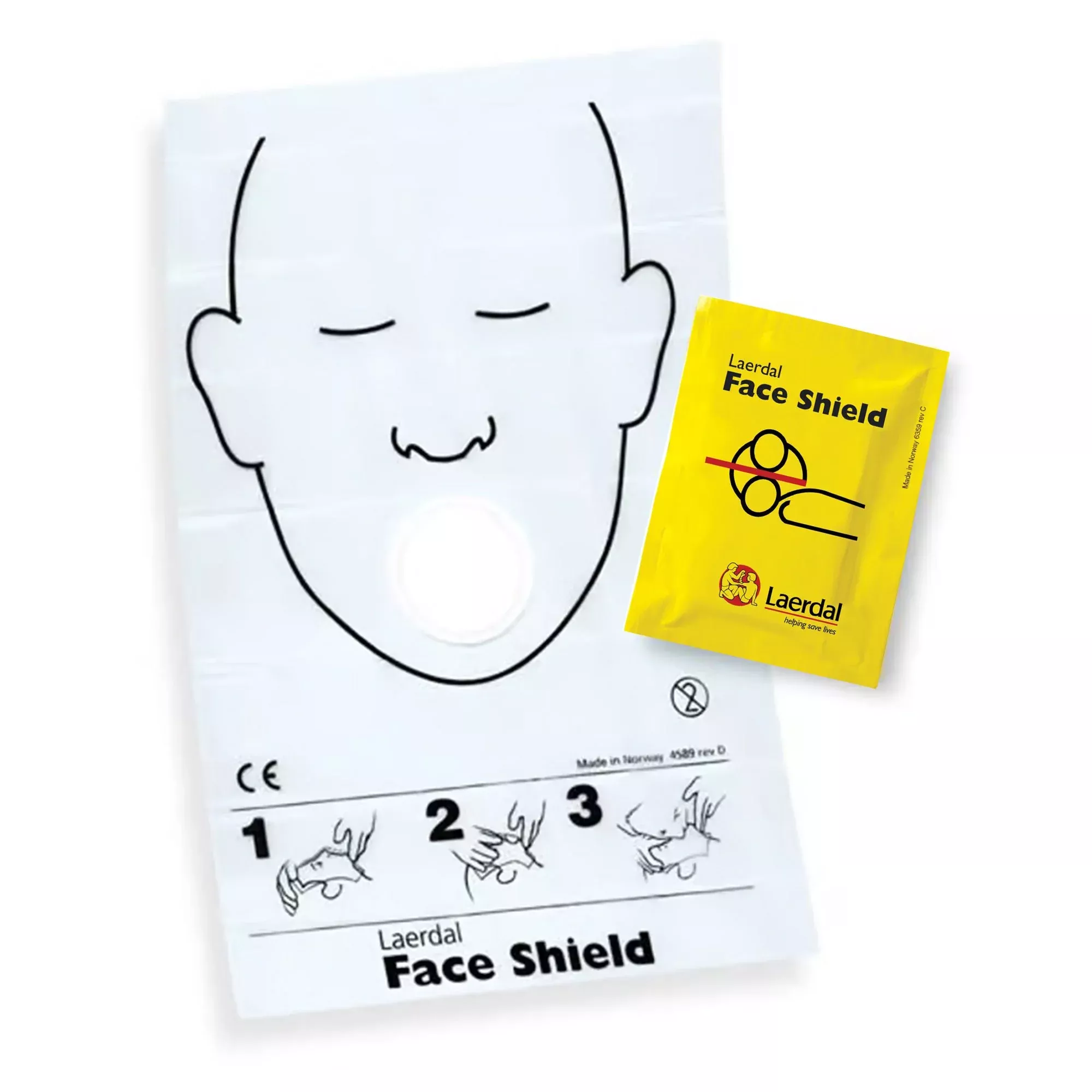 Laerdal CPR Face Shield CPR Barrier