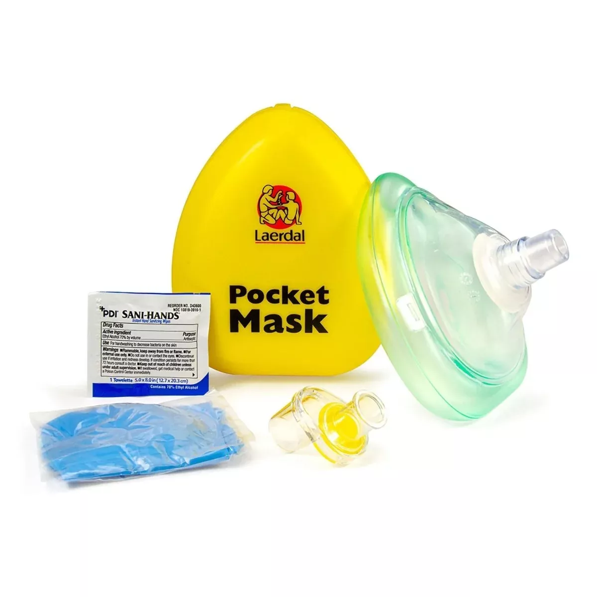 Laerdal Pocket Mask Cpr Resusitation Mask Kit