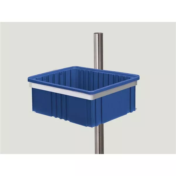 Large Utility Basket for TransCart Large Utility Basket with Bracket • Blue ,1 Each
