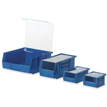 Lids for Organizer Bins Clear Flip Lid for 6005 ,1 Each