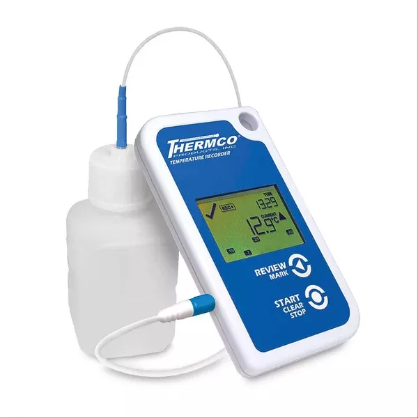 LogTag Datalogger with Probe and Vial Set With Probe, Vial, and USB Interface Cradle ,1 Each