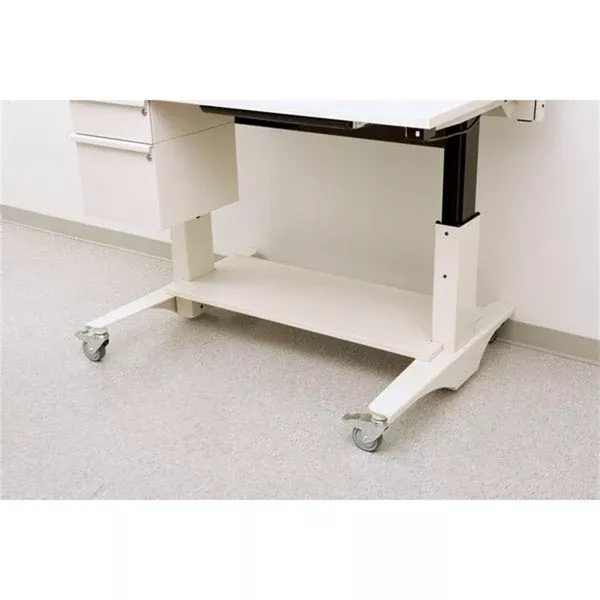 Lower Shelf for Adjustable Workstation 48"W x 18"D ,1 Each