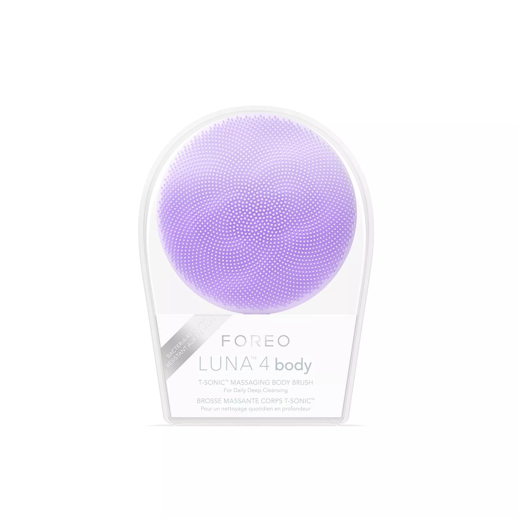 LUNA™ 4 body Massaging Body Brush, Lavender